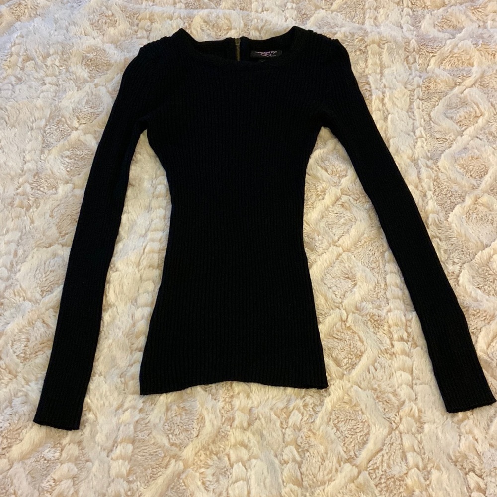 Black sweater